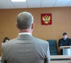Виктор Шевелев слушает приговор судья Сергея Лыткина